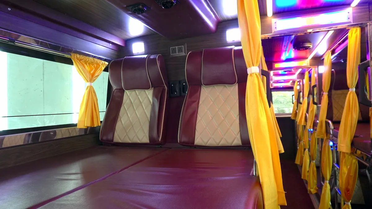 Luxury bus - above Designed for Safety and Reliability